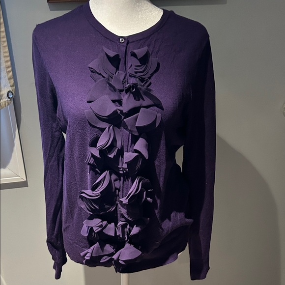LOFT Rich Purple Knitwear - Picture 1 of 4